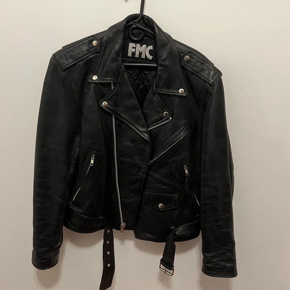 FMC Genuine Leather Jacket Size 42